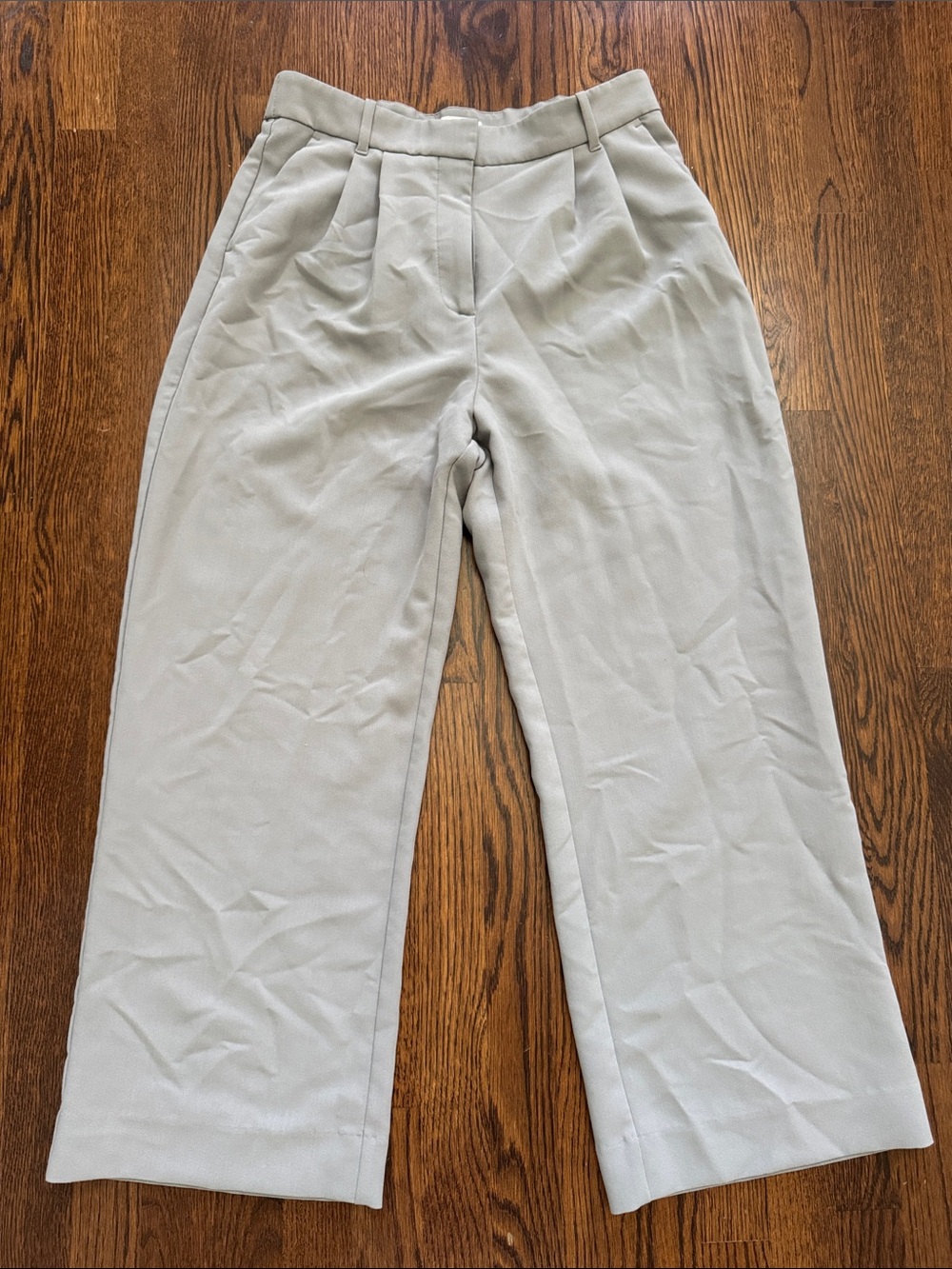 😜😜 ABERCROMBIE & FITCH Light Gray Tailored Trousers